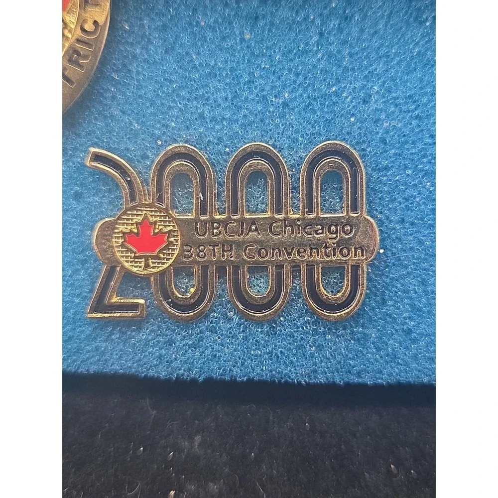 Chicago 38th Carpenters Convention Pin Set